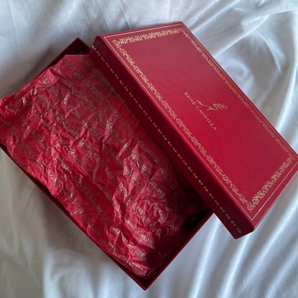 Rene Caovilla White Black Floral Strappy Flat Sandal Size EU38.5 US8.5 - Picture 15 of 16